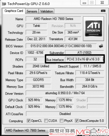 在Ivy Bridge处理器上，PCI-E 3.0总线技术得到真正开启。